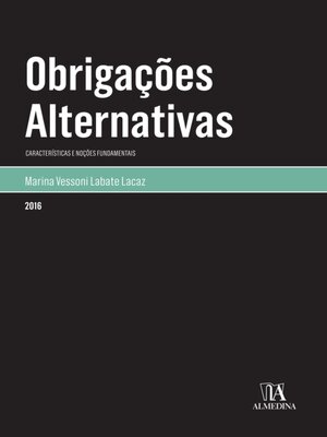 cover image of Obrigações Alternativas